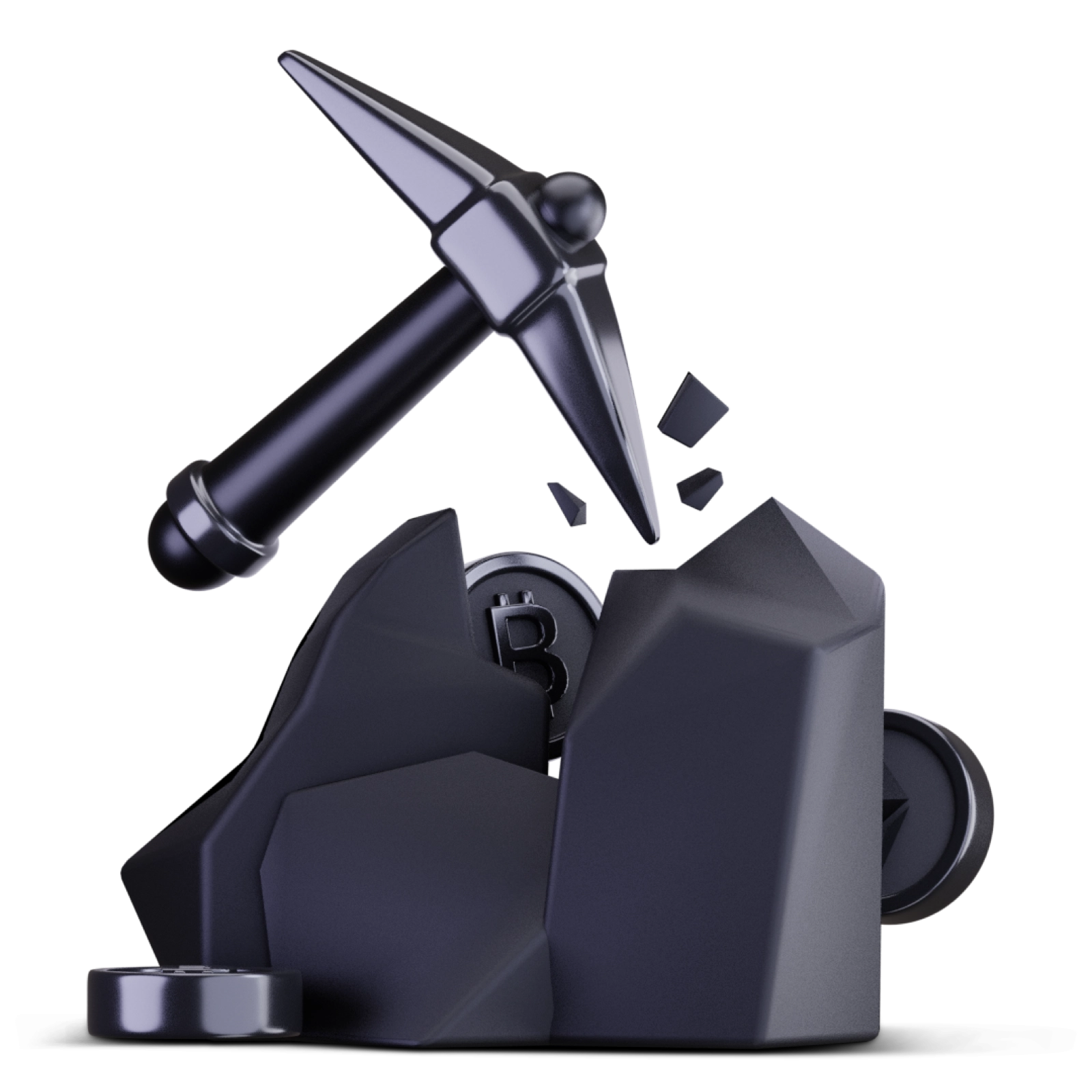 Bitcoin Mining Illustration